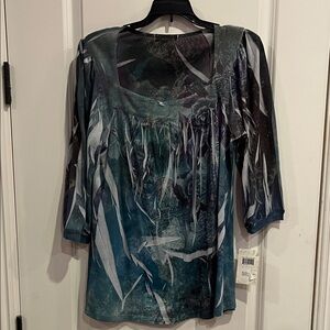 NWT Nordstrom Elegant Multicolor Women's Top Size XL